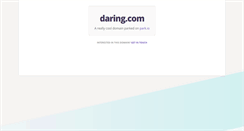 Desktop Screenshot of daring.com
