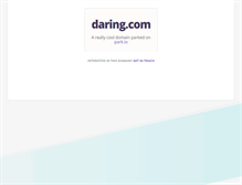 Tablet Screenshot of daring.com